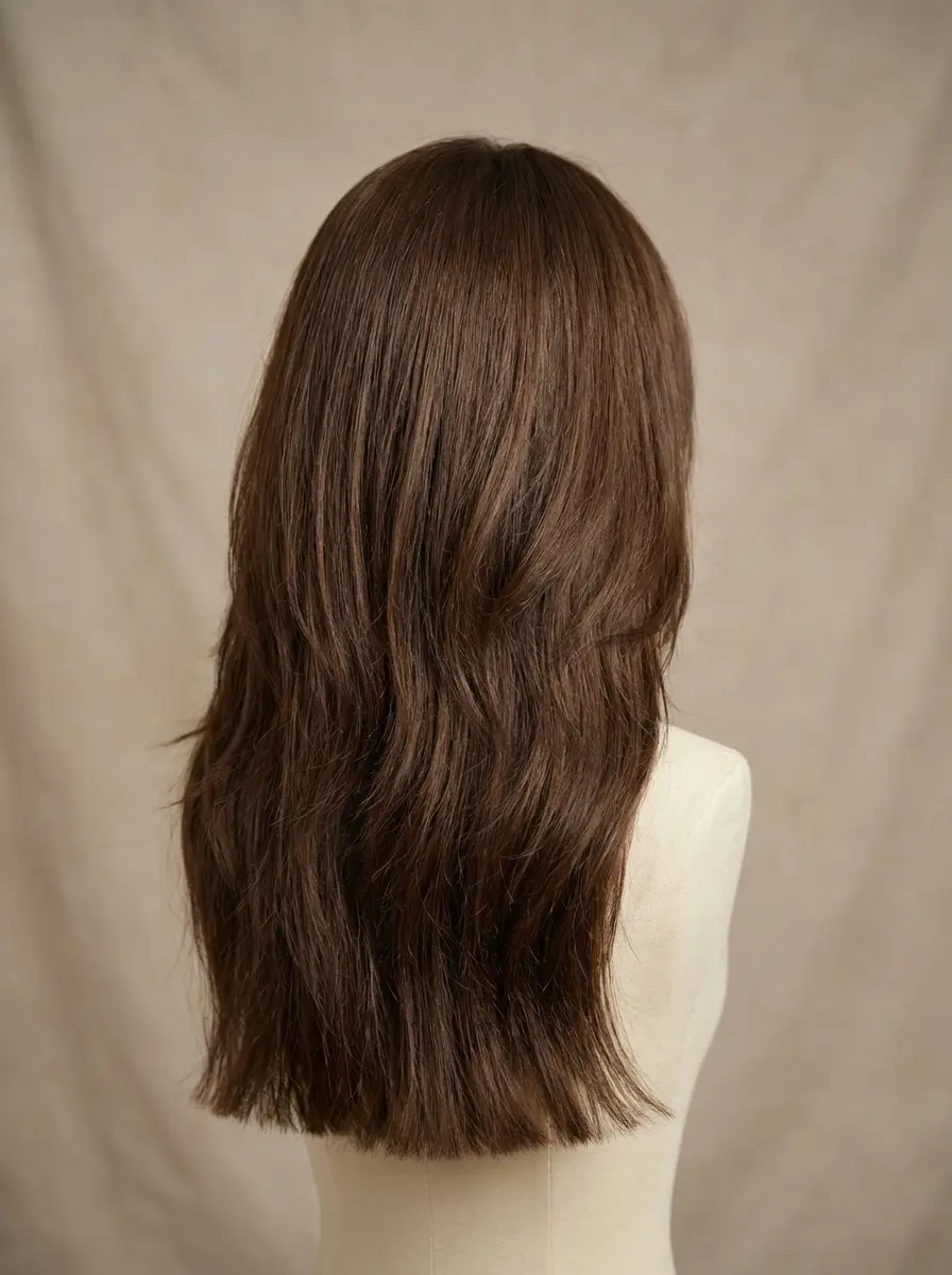 Silk Top Wig Back View Density Length