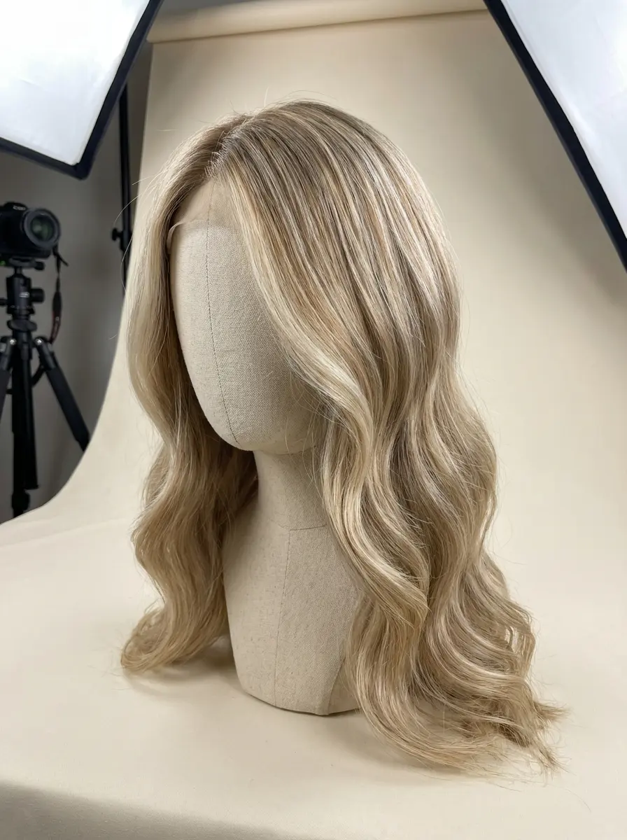 Blonde Balayage Silk Top Wig