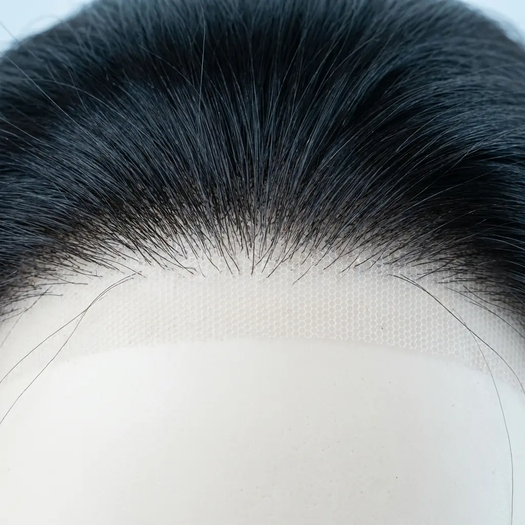 Lace Top Sheitel invisible hairline with bleached knots technology