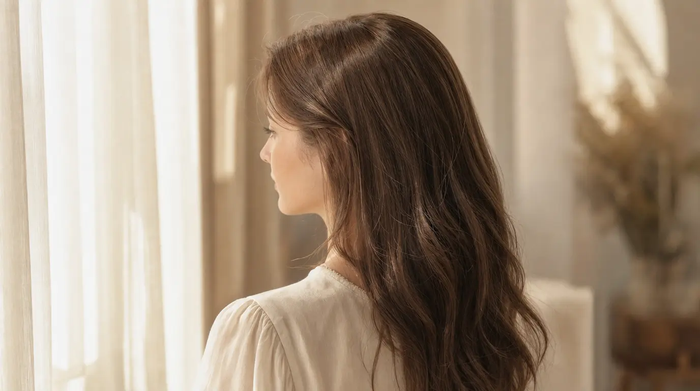 Step-by-step lace top sheitel washing demonstration
