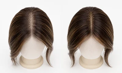 Lace top versus silk top sheitel comparison guide with construction details