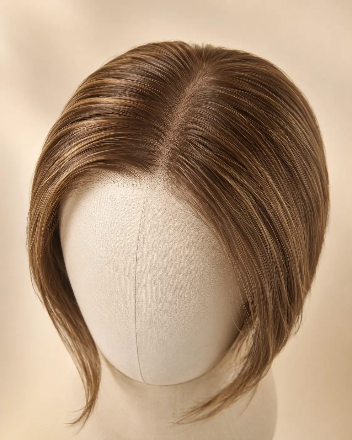 LEV silk top topper with lace front 7x7 inch combining silk top realism with seamless hairline transition