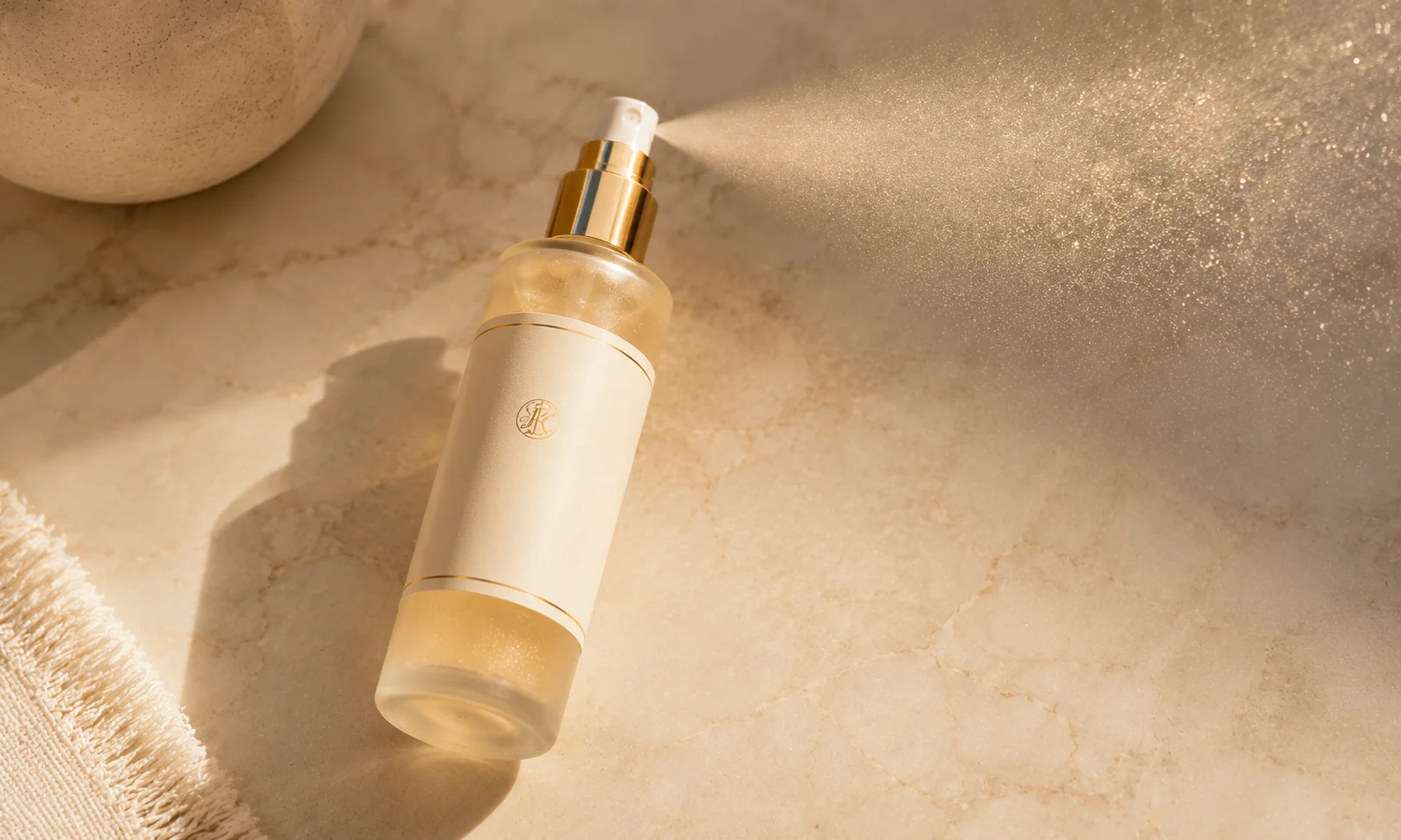 Heat protectant spray bottle for shielding European hair wig fibers from thermal damage during styling