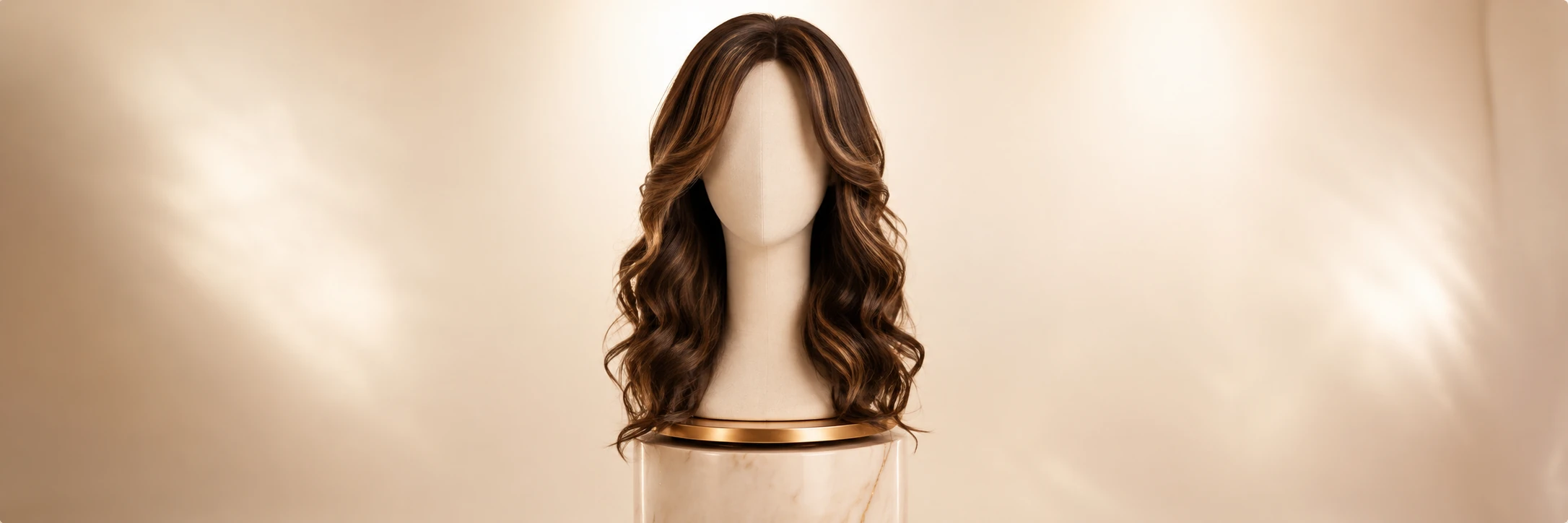 LEV Wigs premium sheitel displayed on mannequin head showcasing natural hairline and European hair quality